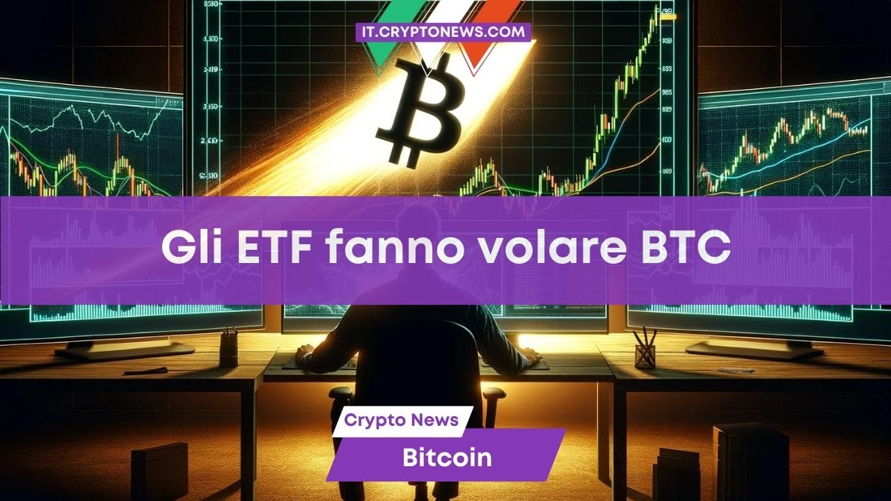 Bitcoin esploderà se gli ETF continuano a registrare richieste: il parere dell’analista