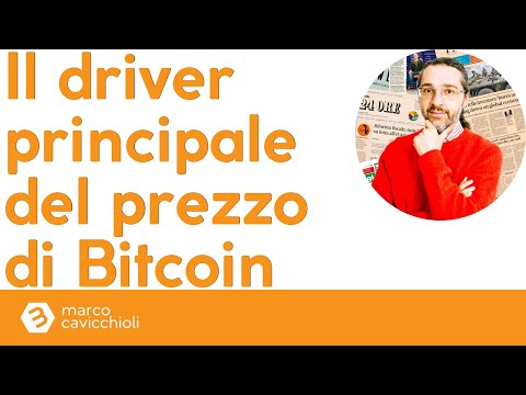 Il driver principale del prezzo di Bitcoin