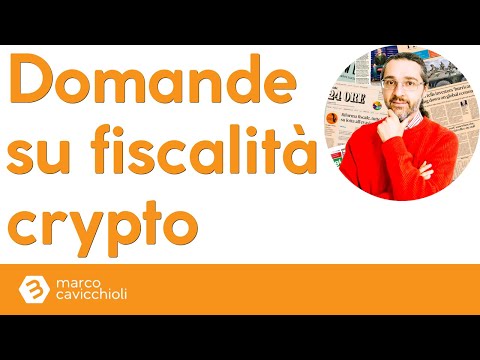 Domande sulla fiscalità crypto 2024 agli esperti di Crypt&co