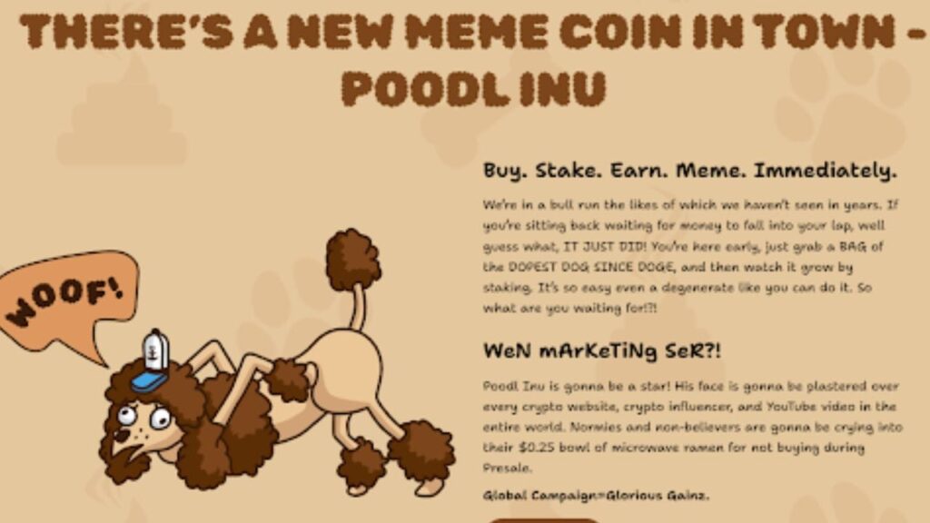 Poodl Inu (POODL) è il token ideale per tutti gli appassionati di meme coin