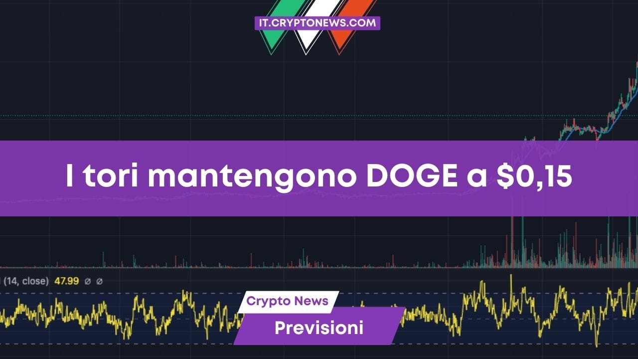 Previsione prezzo Dogecoin: I rialzisti mantengono DOGE a $0,15