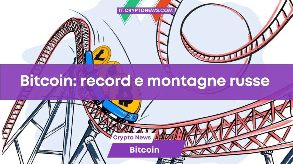 Bitcoin: nuovo record a $70.000 ma siamo sulle montagne russe