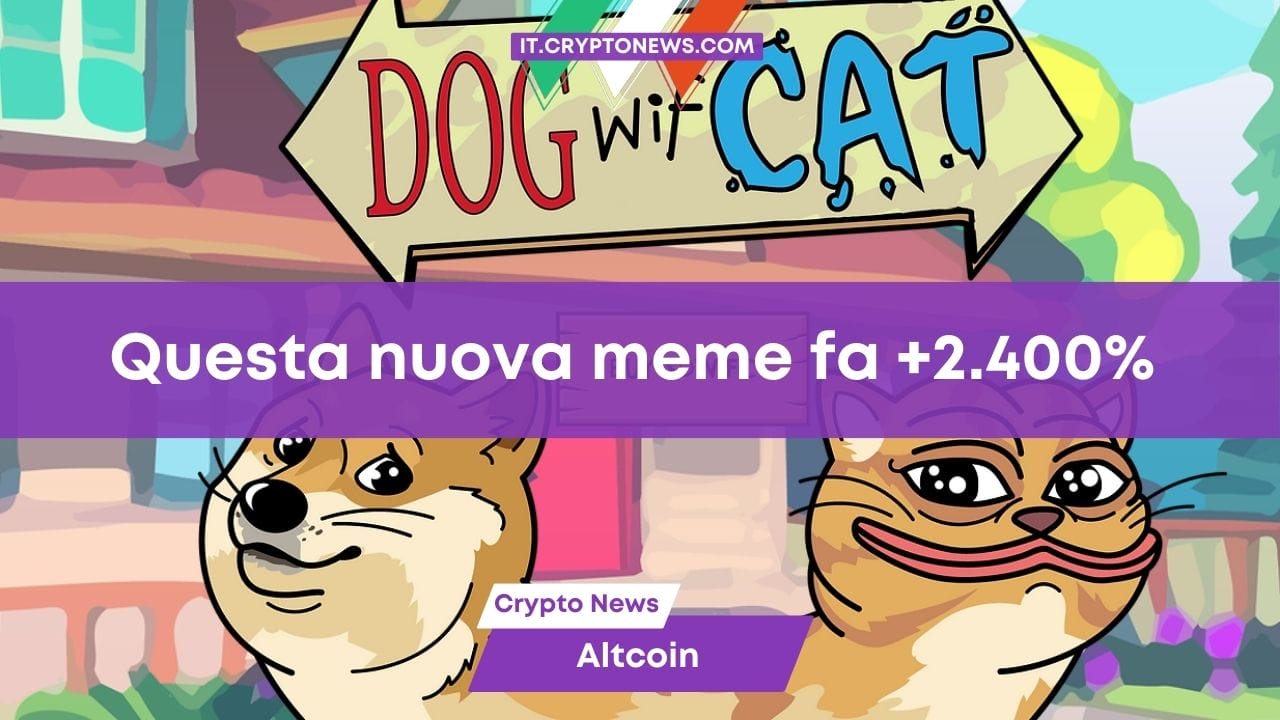 Questa nuova meme coin ha fatto +2.200% in 24 ore: è la prossima BOME?