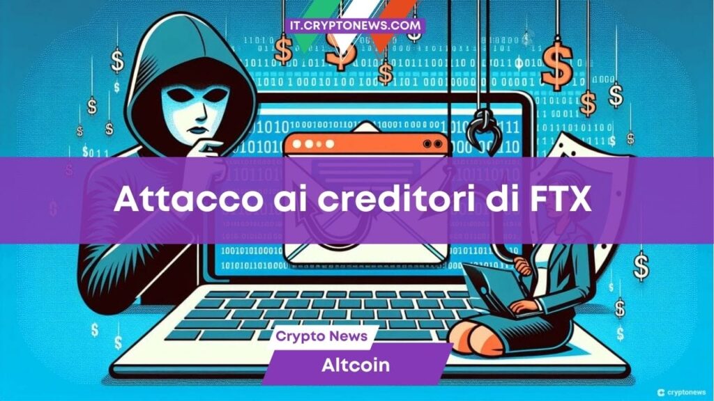 Un geniale attacco phishing ha preso di mira i creditori di FTX e BlockFi