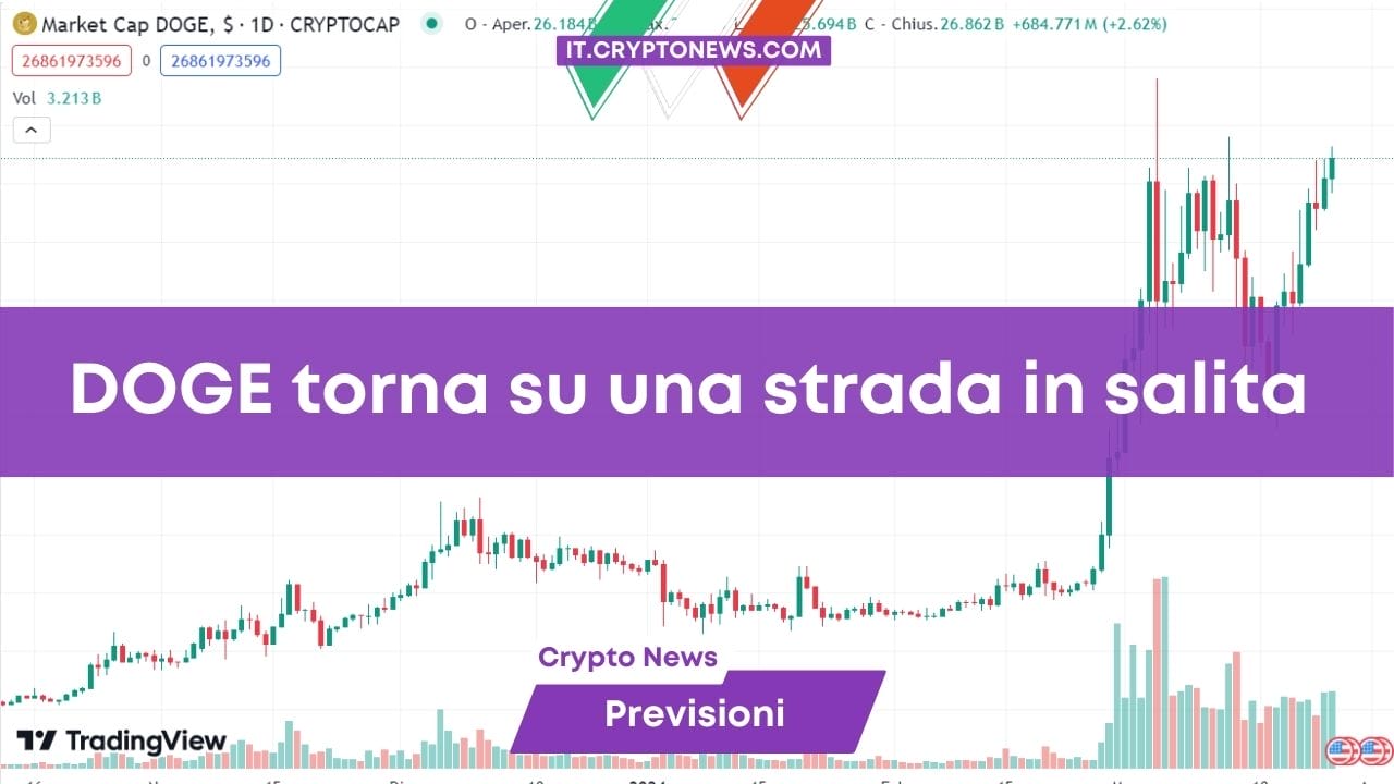 Previsione prezzo DOGE: Dogecoin ripercorre la strada in salita già vista in passato