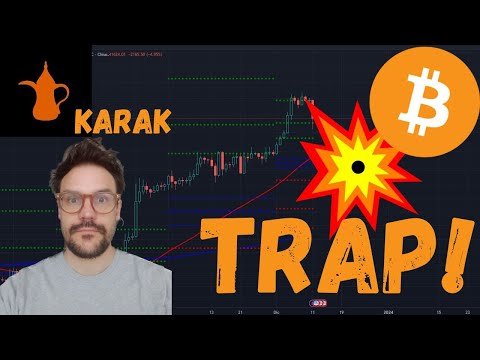 TRAPPOLA! BITCOIN ATTENZIONE A QUESTI LIVELLI! SAND POTREBBE STUPIRE ANCORA! KARAK L2!