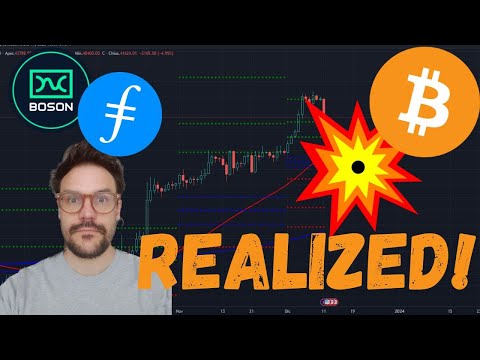 LOOK! MASSIMI DEL REALIZED PRICE! INIZIA IL BELLO! ALTCOIN PRONTE A VOLARE!