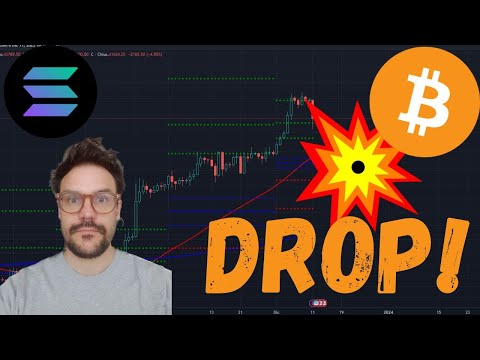 DROP ISTANTANEO! BITCOIN, DOVE SONO I SUPPORTI! SOLANA E’ UN MOSTRO!