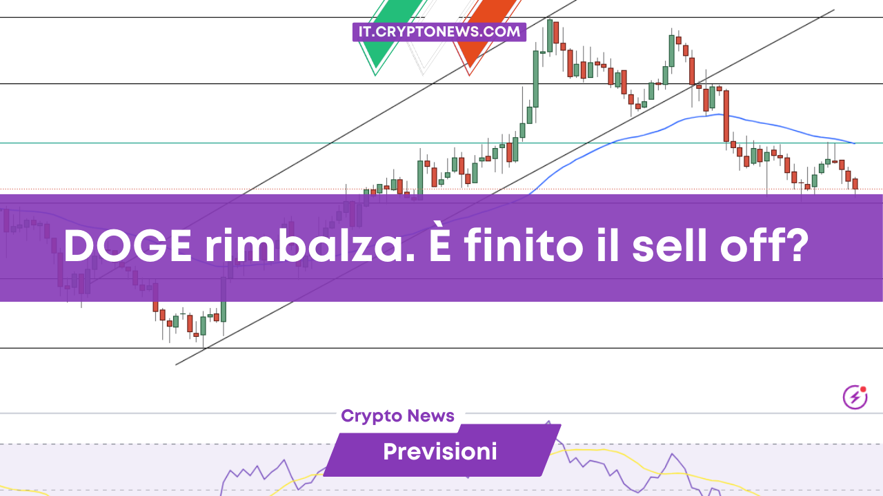 Previsione del prezzo di Dogecoin: DOGE crolla e rimbalza – Il sell off è finito?