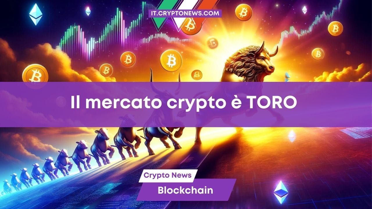 Il mercato crypto è tornato toro: Bitcoin ed Ethereum trainano le altcoin