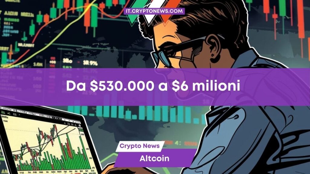 Trader di Solana trasforma l’investimento iniziale di $530.000 in $6 milioni