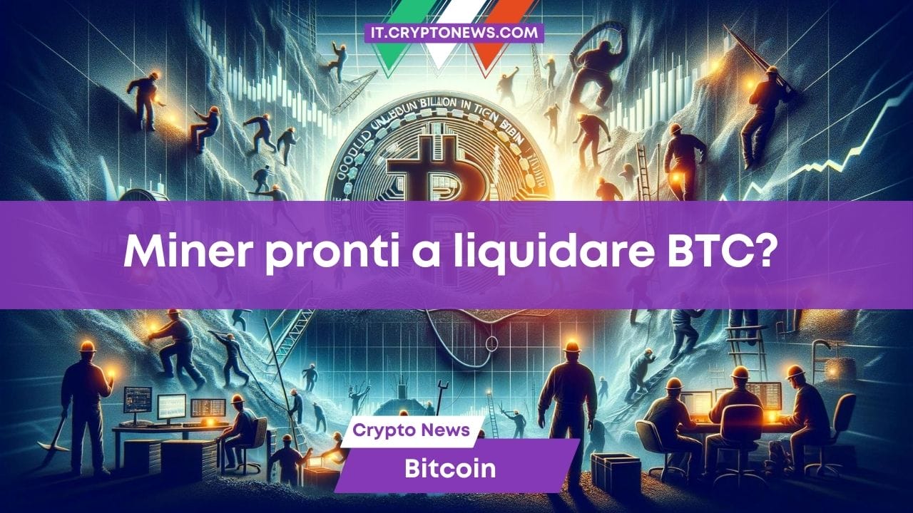 L’halving di Bitcoin si avvicina: i miner sono pronti a liquidare $5 miliardi in BTC?