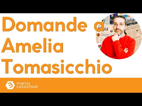 Domande in diretta a Amelia Tomasicchio