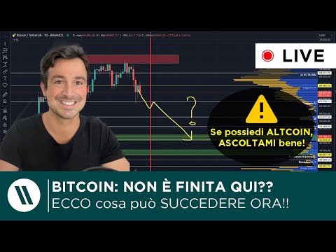 BITCOIN ANCORA IN ZONA DI PERICOLO? ECCO cosa può ACCADERE ORA!  SE POSSIEDI ALTCOIN, ASCOLTA BENE!