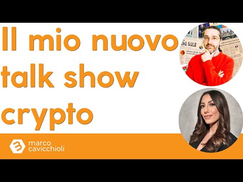 Il mio nuovo talk show crypto, con Lucrezia Van Stegeren: presentazione
