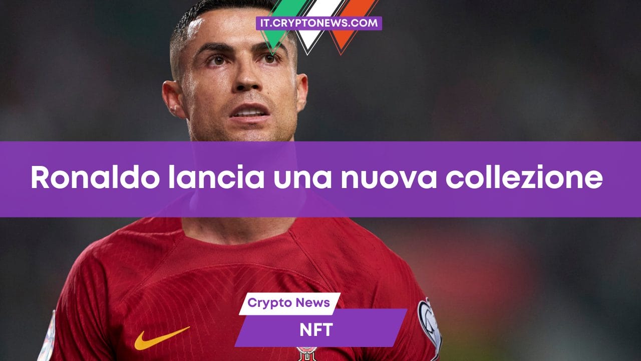 Cristiano Ronaldo collabora con Binance per la nuova collezione NFT