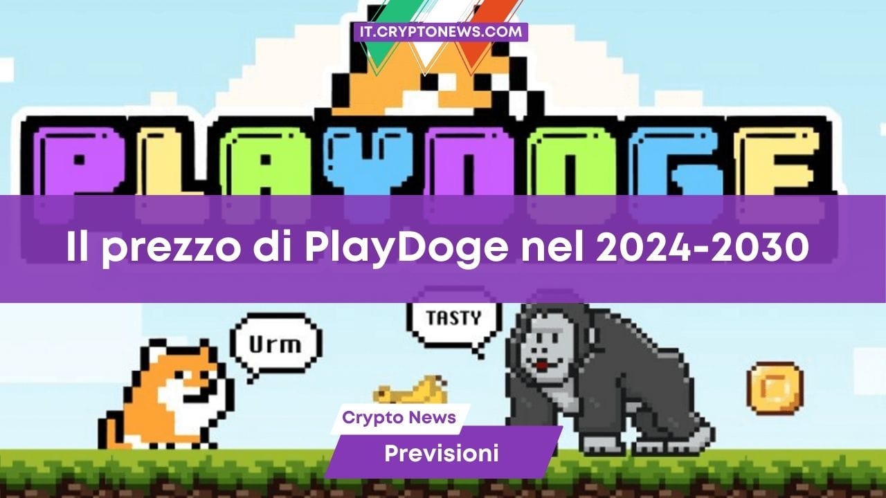 La previsione dei valori di PlayDoge ($PLAY) per il periodo 2024-2030