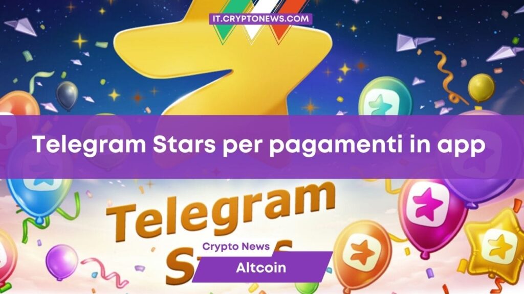 Telegram Stars: Live la nuova funzione di pagamento in-app convertibile in TON