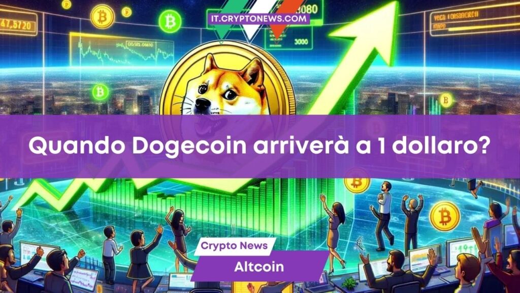 Ecco quando, secondo l’Intelligenza Artificiale di ChatGPT-4o, Dogecoin varrà $1