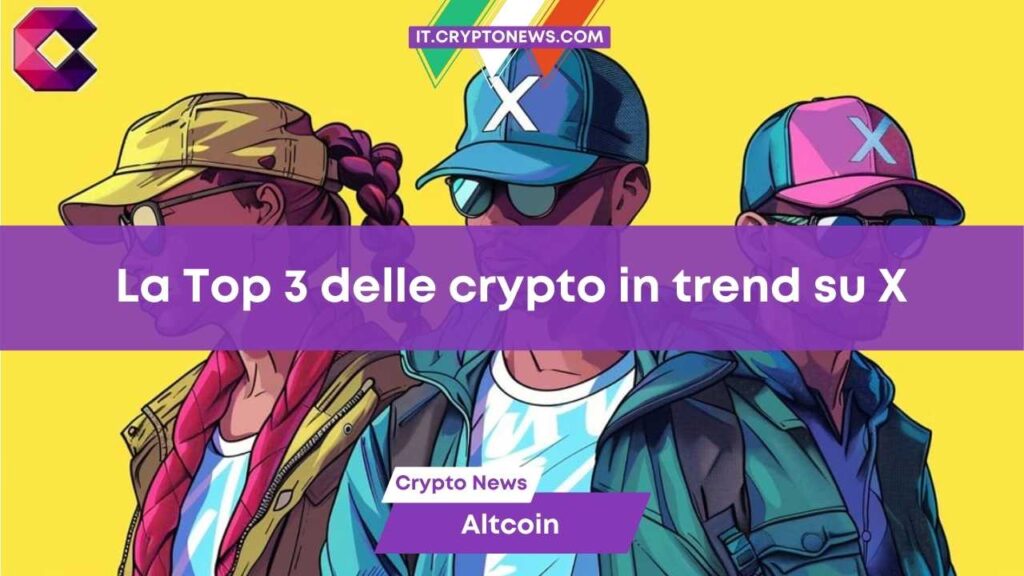Abbiamo studiato i trend di acquisti crypto su X, ecco la Top 3