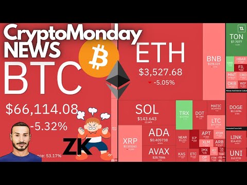 BTC Green FUD, ETH a 22k entro il 2030 e Caos su ZK! 💥 Crypto Monday NEWS w24/’24