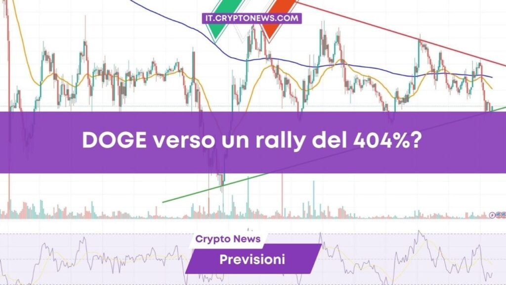 Previsione prezzo Dogecoin: DOGE verso un rally del 404%? Analista prevede un obiettivo di $0,65