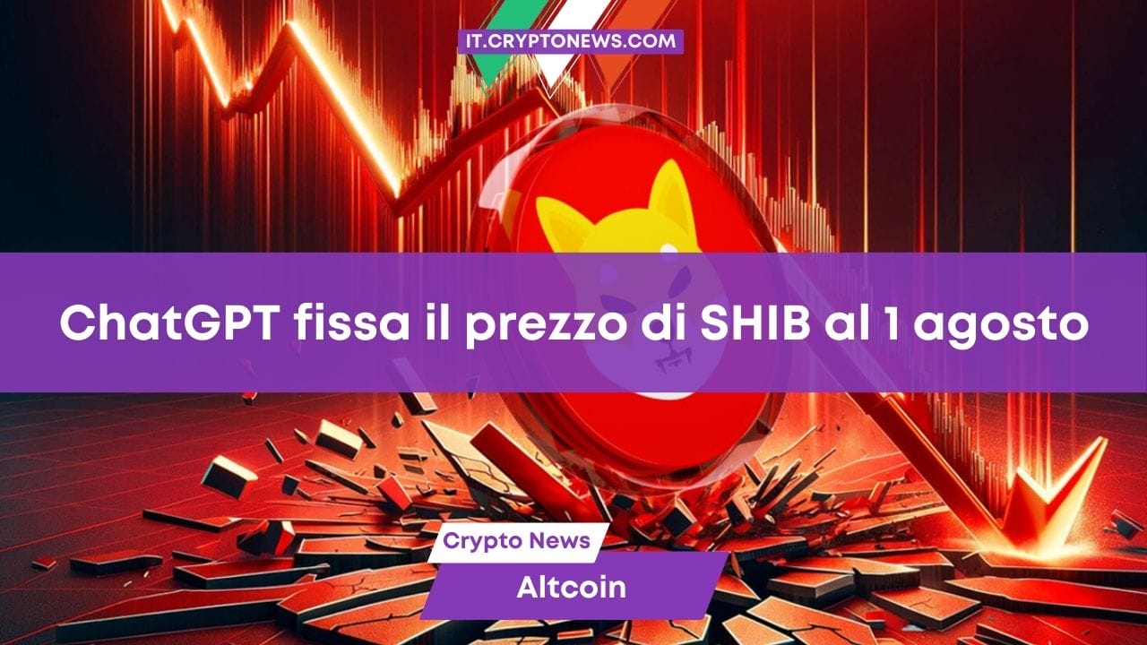 ChatGPT stabilisce il prezzo di SHIB per l’1 agosto, dopo il furto da 100 milioni di dollari