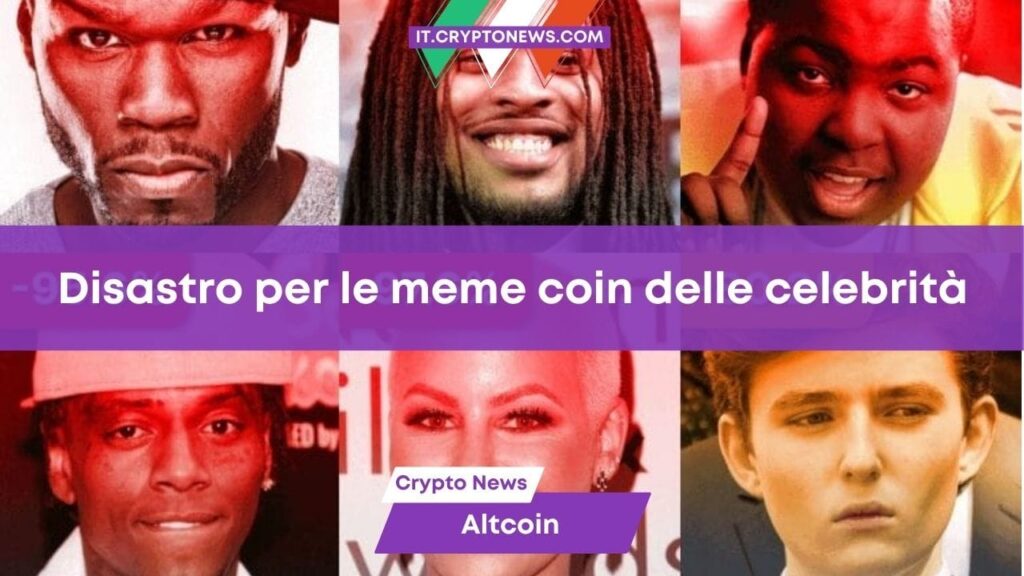 Le meme coin su Solana spinte dalle celebrità sono un disastro: crolli fino al 99%