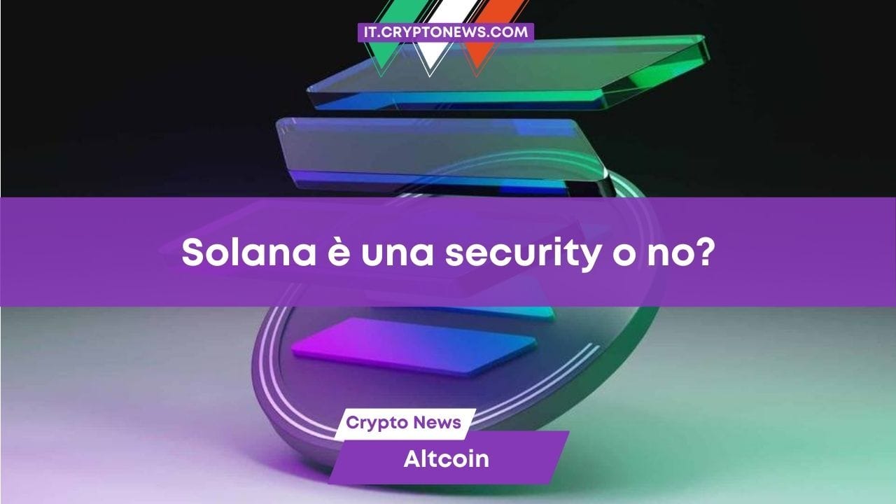 Solana è ufficialmente considerata una non-security e l’intelligenza artificiale stima il nuovo prezzo