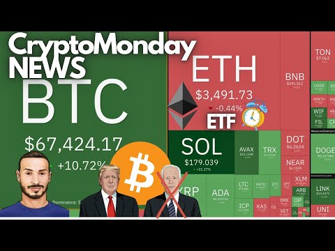 BITCOIN senza PAURA ed ETF per ETH 💥 Crypto Monday NEWS w29/’24