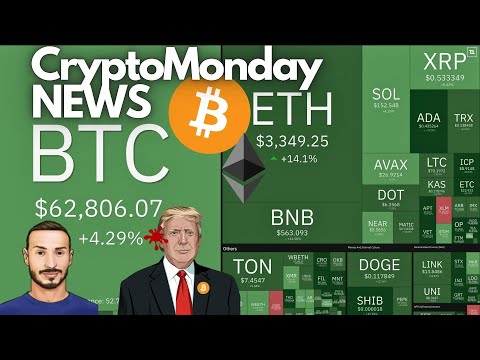 Attentato a Trump e BITCOIN che reagisce così.. ✊ Crypto Monday NEWS w28/’24