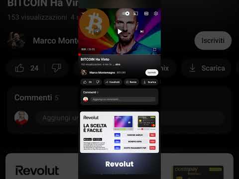 Nuovo video di Montemagno su Bitcoin