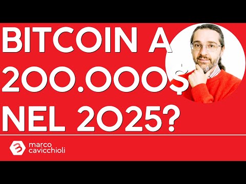 Bitcoin: una proiezione lo vede sopra i 200.000$ l’anno prossimo