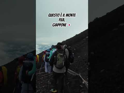 Scendere dal Monte Fuji: Superare i Propri Limiti e Scoprire la Forza della Natura #giappone #fuji