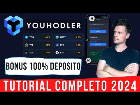 ✍️ YOUHODLER: LENDING, EXCHANGE E INTERESSI CRYPTO – fino a 5000$ BONUS – [tutorial completo 2024]