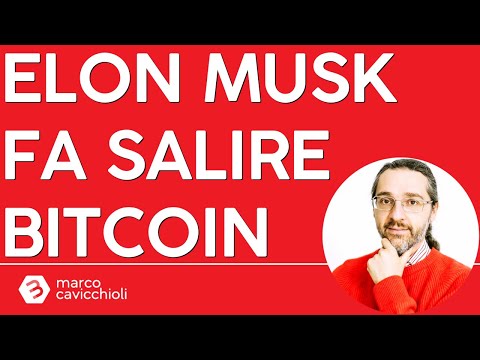 Elon Musk fa salire il prezzo di Bitcoin (e Dogecoin) ancora una volta