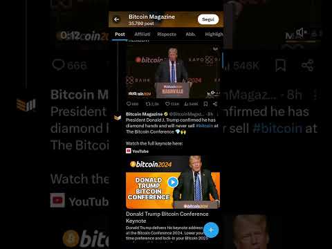 La cosa più interessante ieri NON l’ha detta Donald Trump!