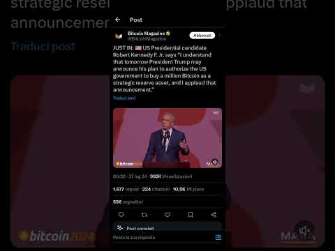 Ipotesi BOMBA su Bitcoin