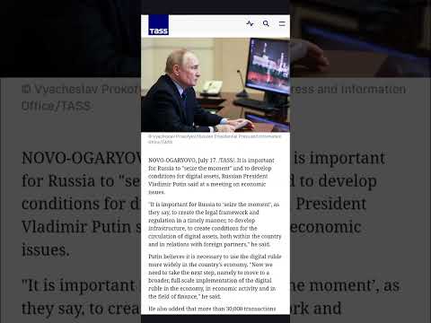 La Russia accelera sul rublo digitale