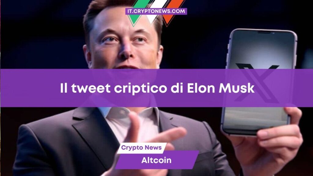 Il tweet criptico di Elon Musk: un messaggio in codice per gli investitori di Bitcoin?