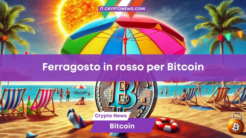 Il prezzo di Bitcoin scivola sotto i 58.000 dollari dopo i dati del CPI USA: Ferragosto in rosso per BTC!