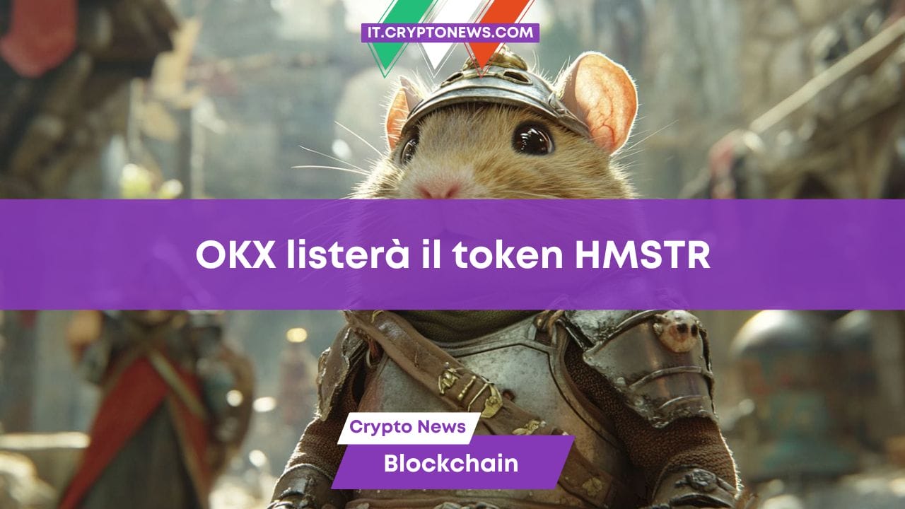 OKX listerà il token HMSTR del gioco di Telegram Hamster Kombat