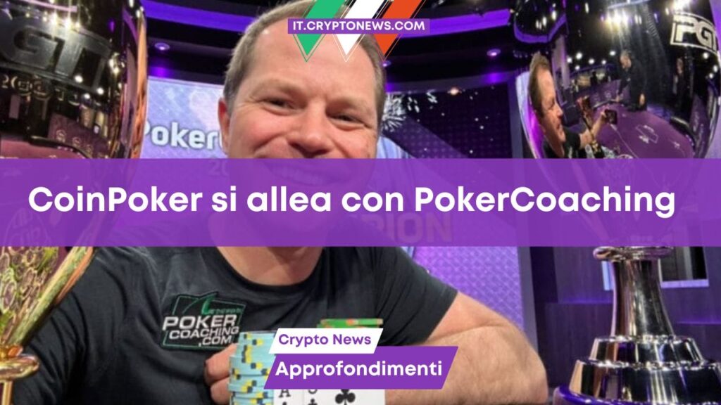 CoinPoker collabora con PokerCoaching per offrire freeroll settimanali da $2.000