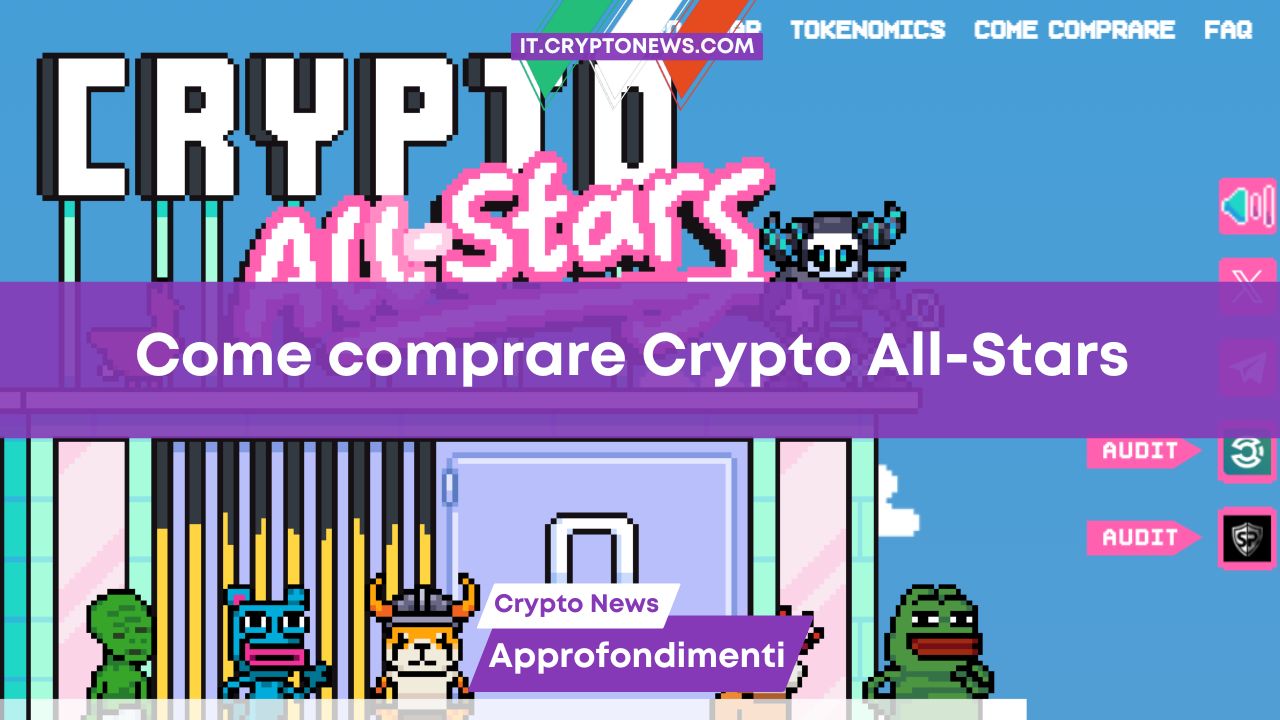 Come comprare Crypto All-Stars ($STARS) – Guida semplice