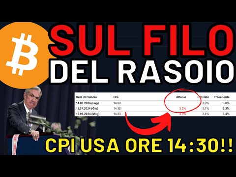 🔥👀 OGGI LA CONFERMA CHE TUTTI ASPETTANO 👀🔥 MORNING w/CRYPTO: BITCOIN / ALTCOINS [time sensitive]