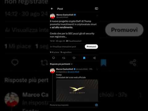 Investimenti crypto ad alto rendimento per Trump