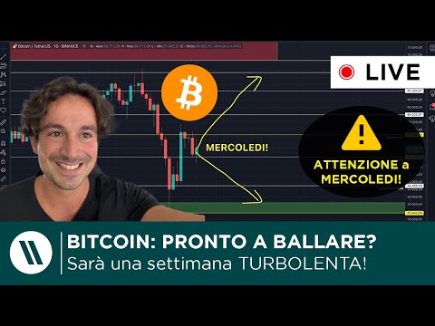 BITCOIN: SEI PRONTO A BALLARE DI NUOVO? (settimana TURBOLENTA in arrivo)  ATTENZIONE a MERCOLEDI!!