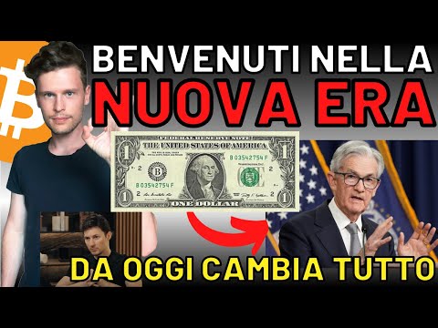 🚨💣 INIZIA ORA UNA NUOVA ERA FINANZIARIA!! 💣🚨 MORNING w/CRYPTO: BITCOIN / ALTCOINS [time sensitive]