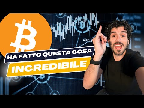 BITCOIN: A LIVELLO MENSILE HA FATTO UNA COSA INCREDIBILE  Bitcoin monday news e previsioni