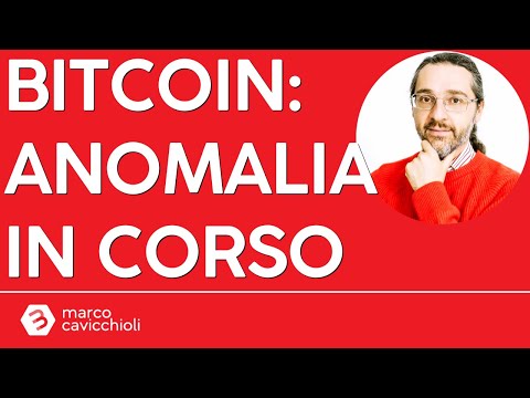 Bitcoin: anomalia positiva in corso